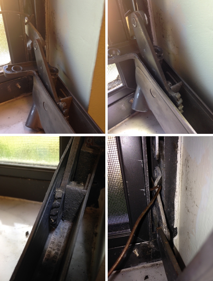 User submitted photos of a window operator.