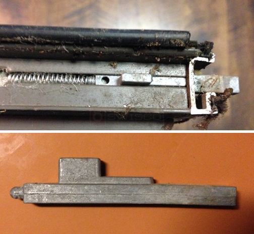 User submitted photo of their window hardware.