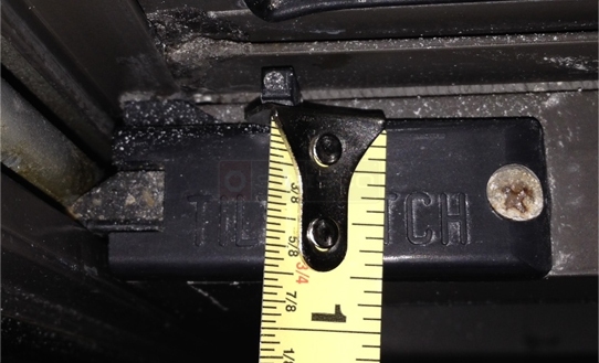 User submitted photo of their window hardware.