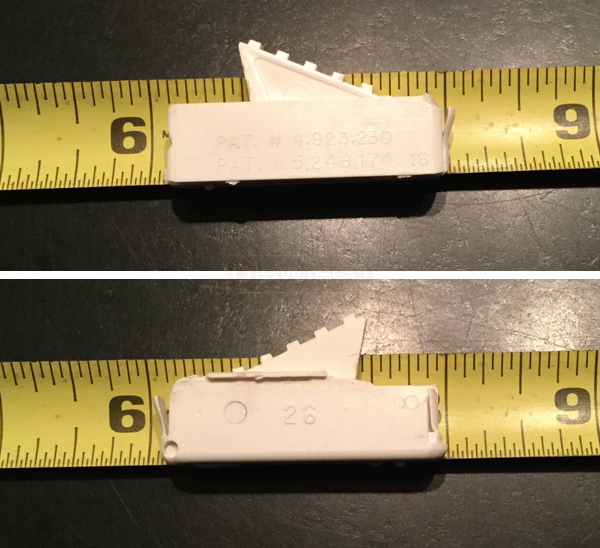 User submitted photos of a vent lock.