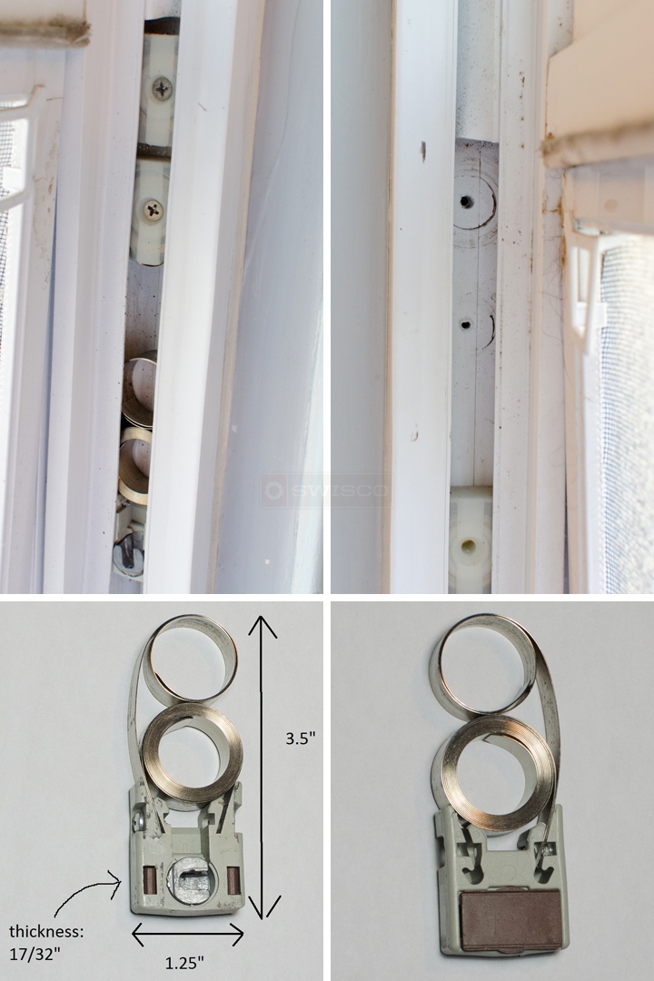 User submitted photos of a window balance.