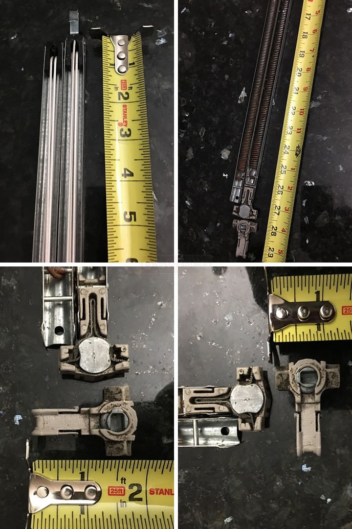 User submitted photos of a window balance.