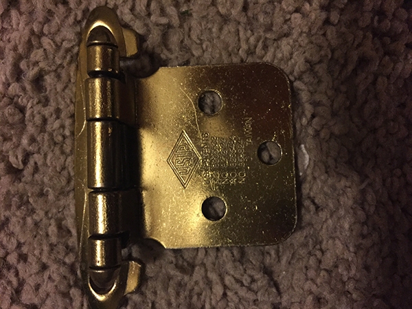 User submitted a photo of a hinge.