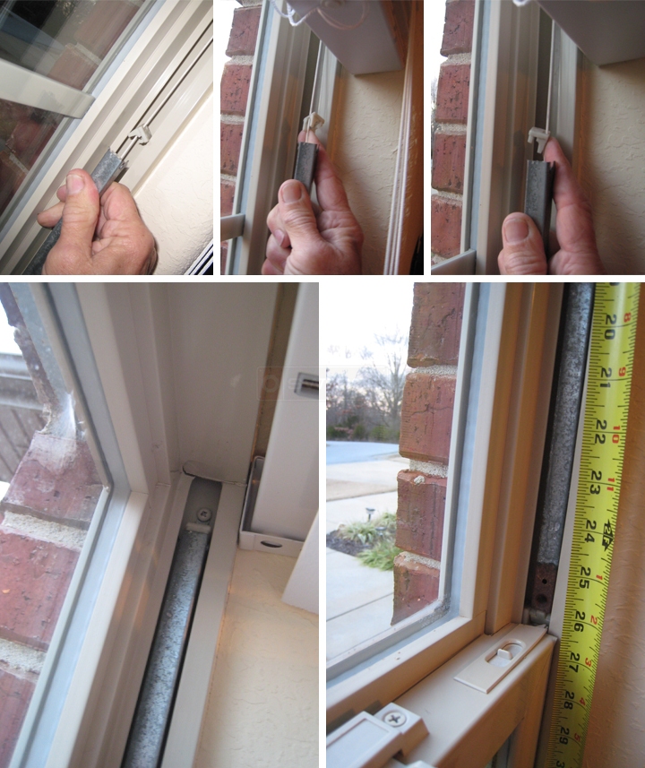 User submitted photos of a window balance.