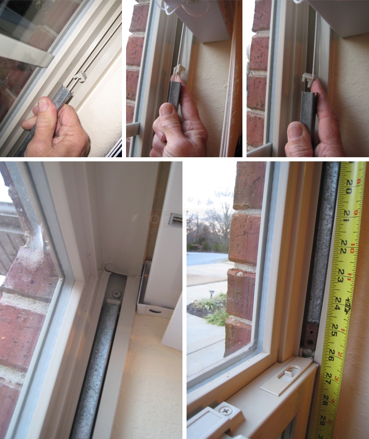 User submitted photos of a window balance.