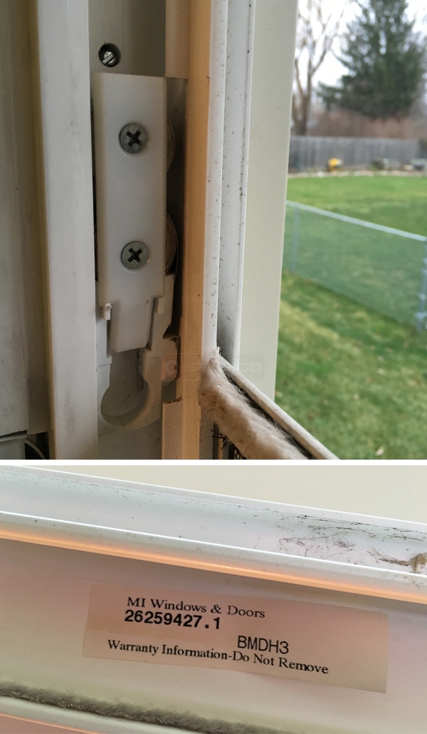 User submitted photos of a window balance.