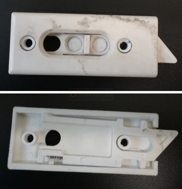 User submitted photos of a tilt latch.