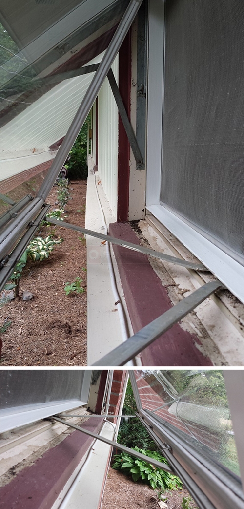 User submitted photos of a window operator.