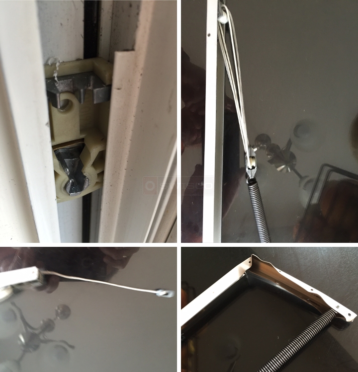 User submitted photos of a window balance.