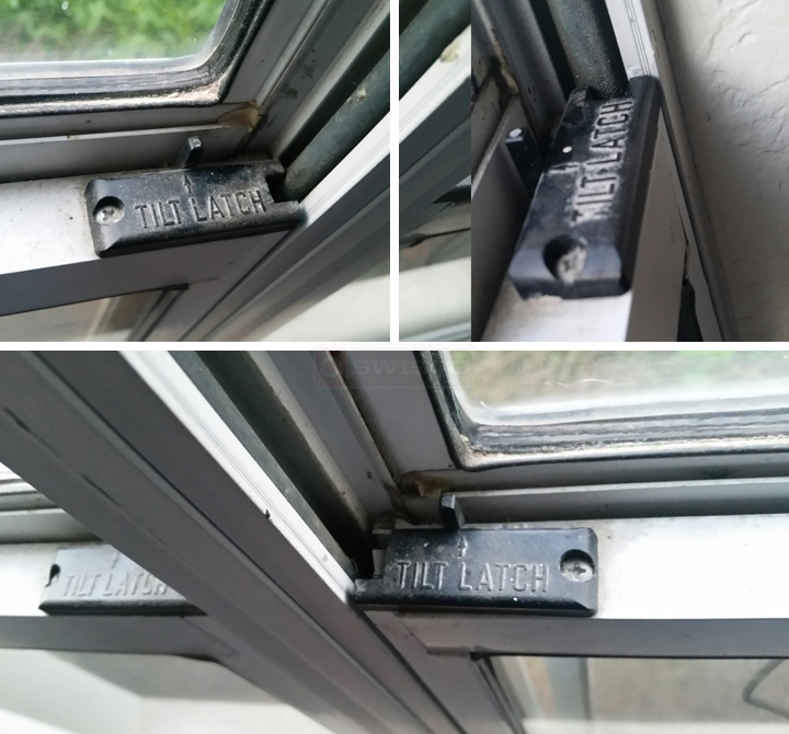 User submitted photos of a tilt latch.