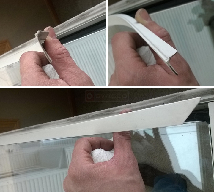 User submitted photos of a glazing bead.