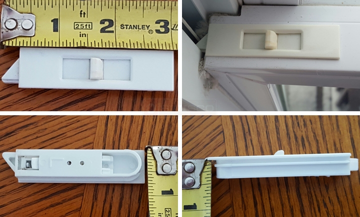 User submitted photos of a tilt latch.