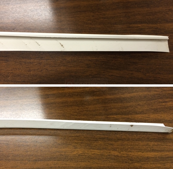 User submitted photos of a glazing bead.