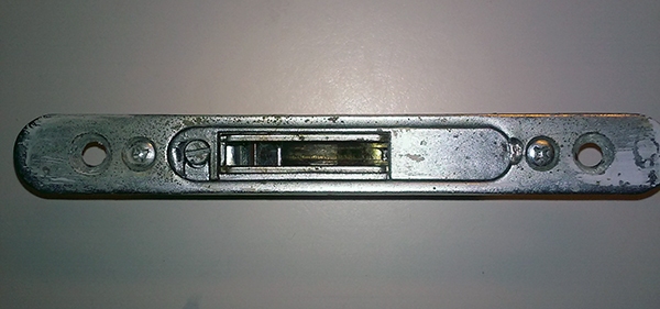 User submitted a photo of a mortise lock.