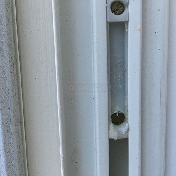 User submitted a photo of window hardware.