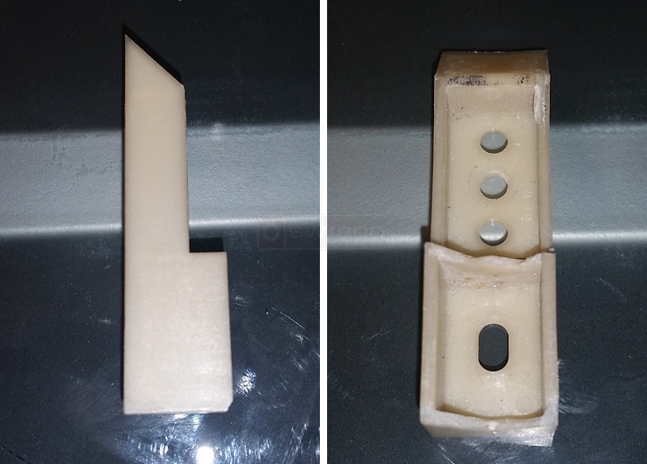 User submitted photos of a top sash guide.