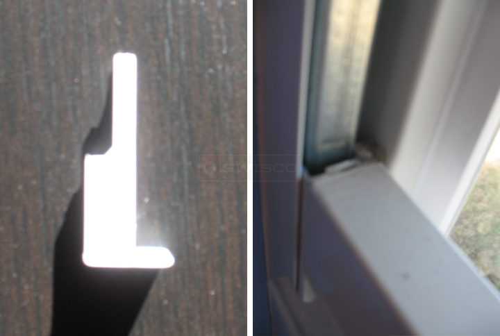 User submitted photos of window hardware.