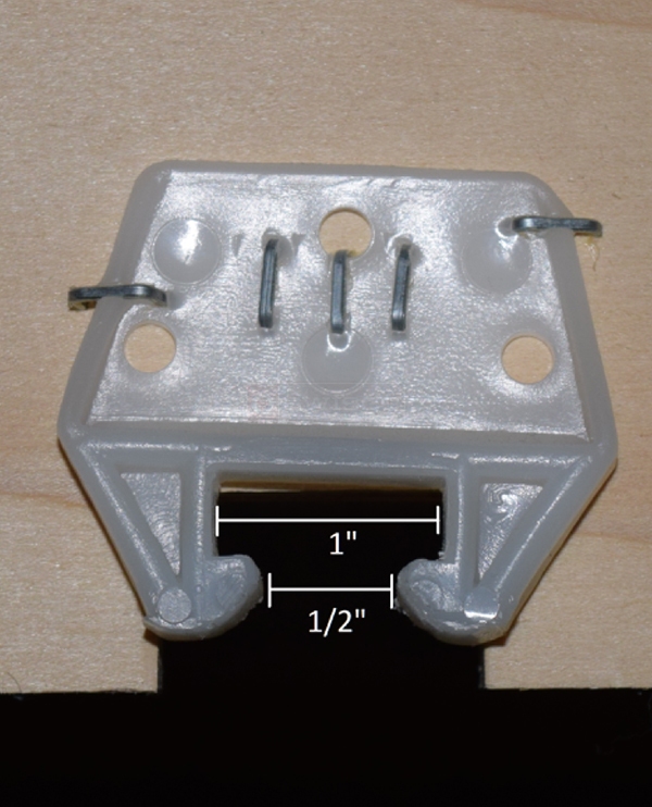 User submitted a photo of drawer hardware.