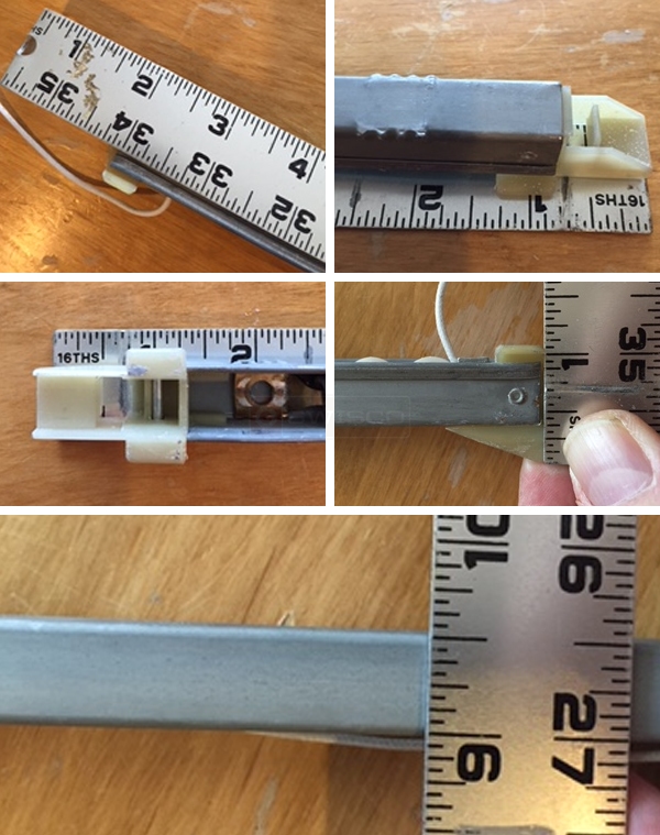 User submitted photos of a window balance.