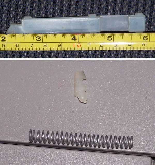 User submitted photos of a slide bolt.