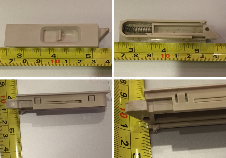 User submitted photos of a tilt latch.