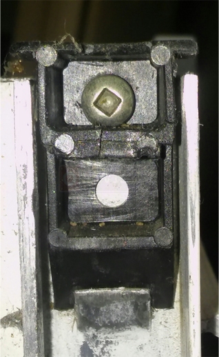 User submitted photo of their window hardware.