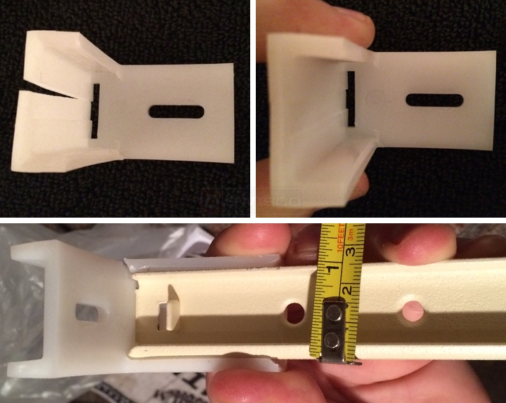 User submitted photos of drawer hardware.