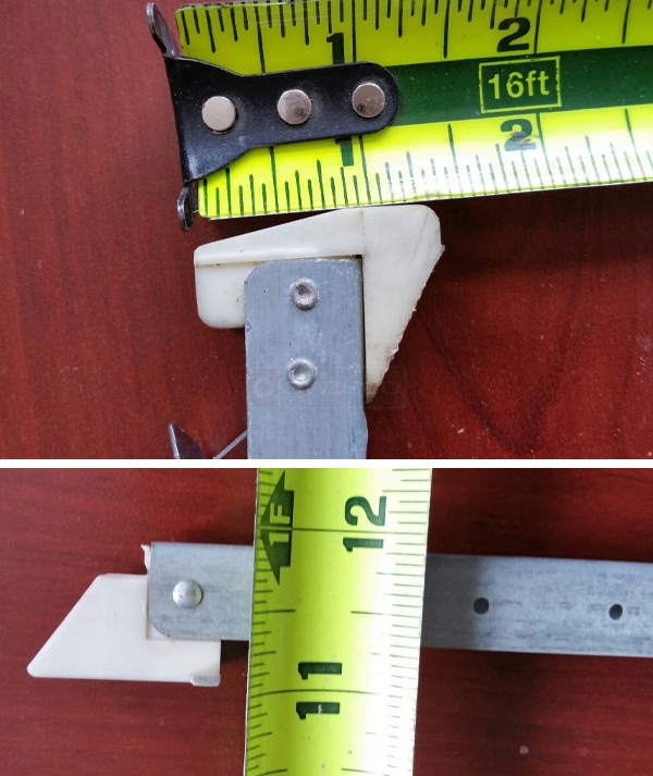 User submitted photos of a window balance.