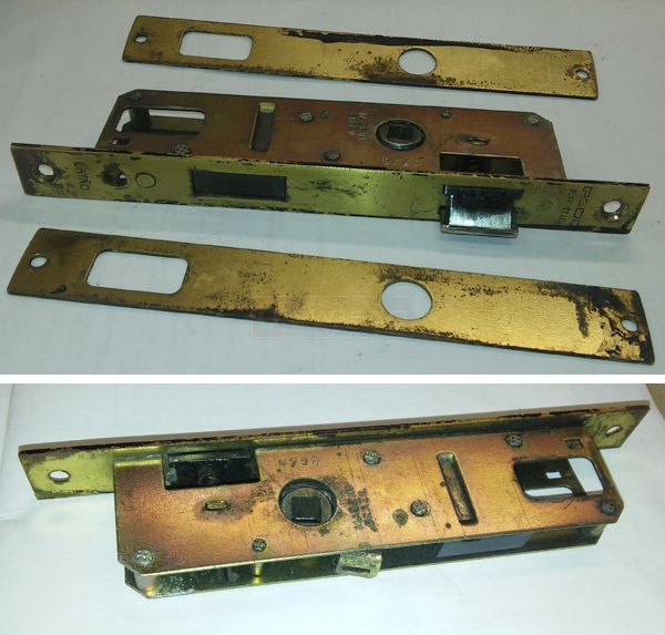 User submitted photos of a mortise lock.