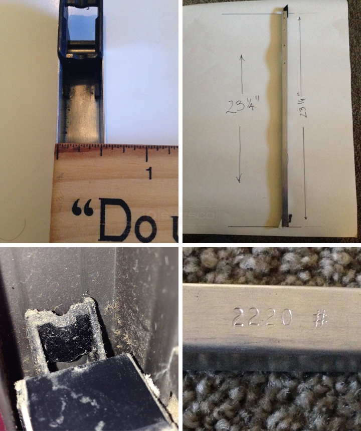 User submitted photos of a window balance.