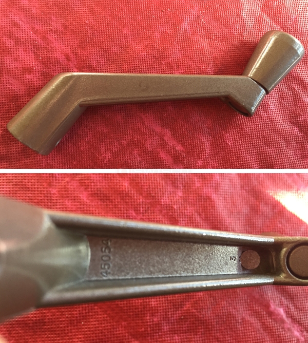 User submitted photos of a window operator handle.