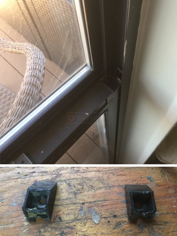 User submitted photos of a top sash guide.