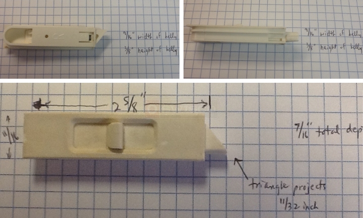 User submitted photos of a tilt latch.