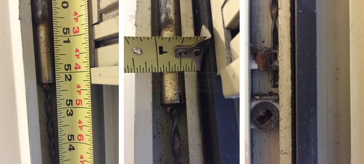 User submitted photos of a window balance.