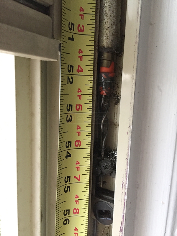 User submitted a photo of a window balance.