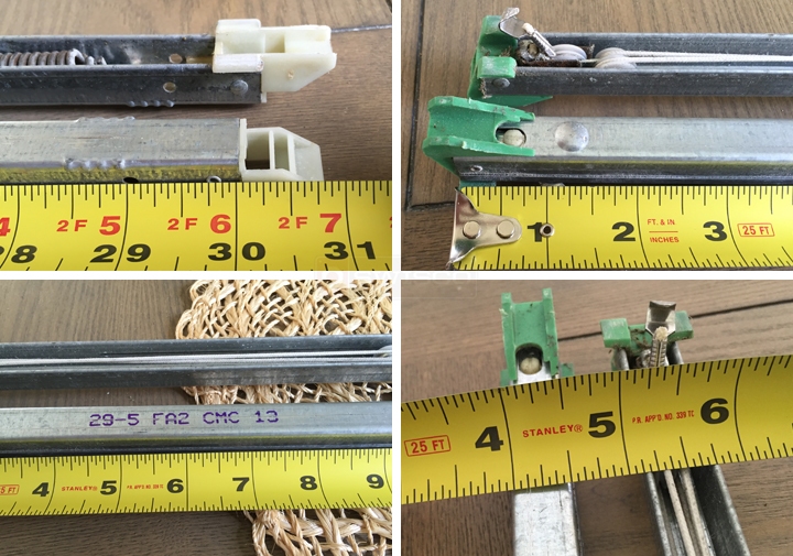 User submitted photos of a window balance.