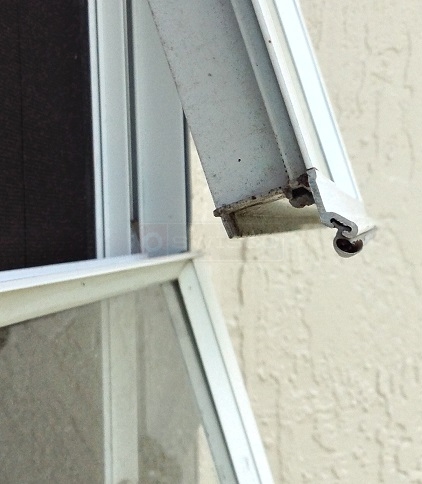 User submitted a photo of window hardware.