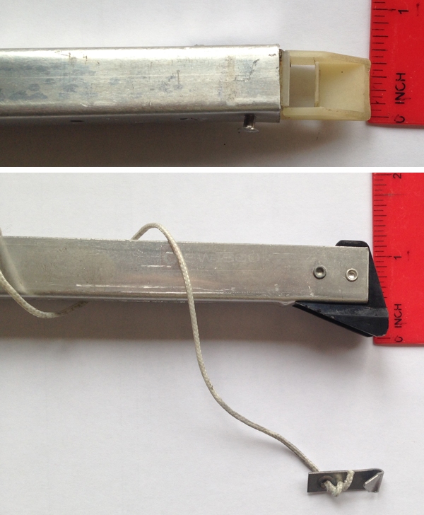 User submitted photos of a window balance.