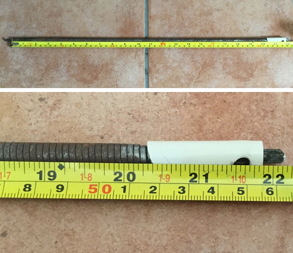 User submitted photos of a window balance.
