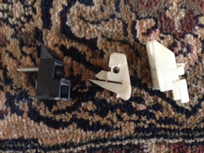 User submitted photos of window hardware.