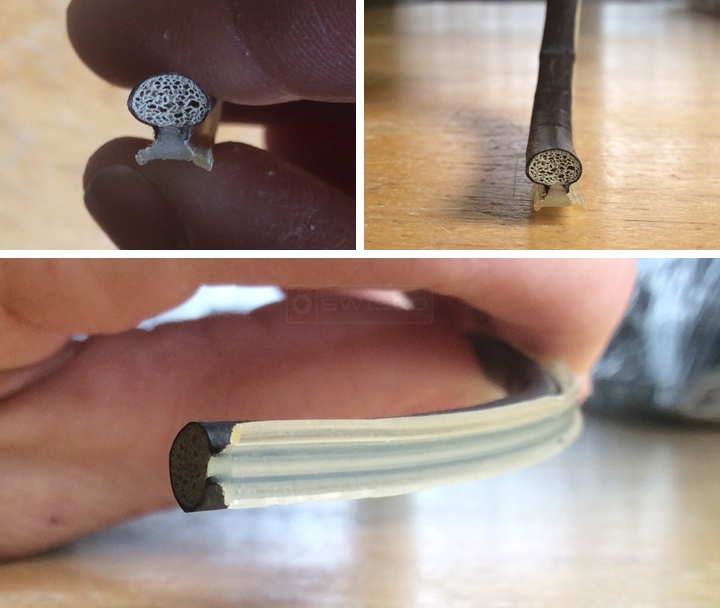 User submitted photos of bubble seal.