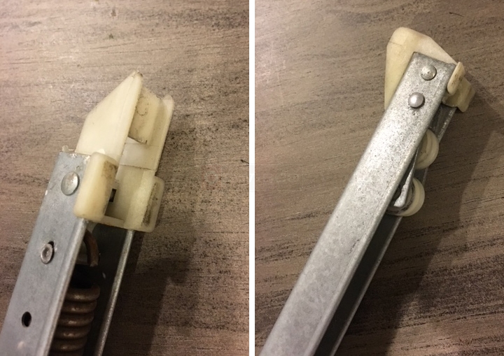 User submitted photos of a window balance.