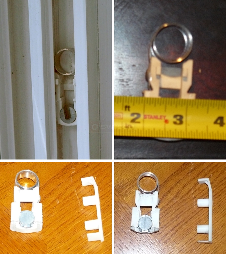 User submitted photos of a window balance.