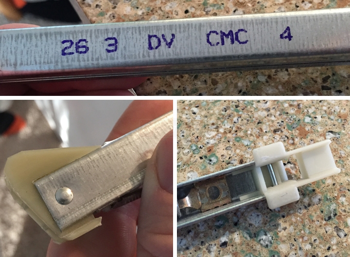 User submitted photos of a window balance.
