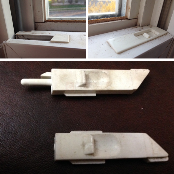User submitted photos of a tilt latch.