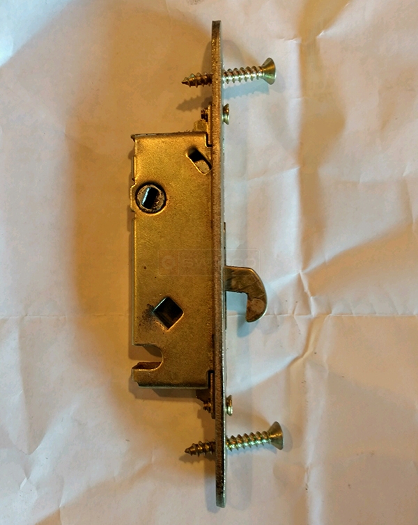 User submitted a photo of a mortise lock.