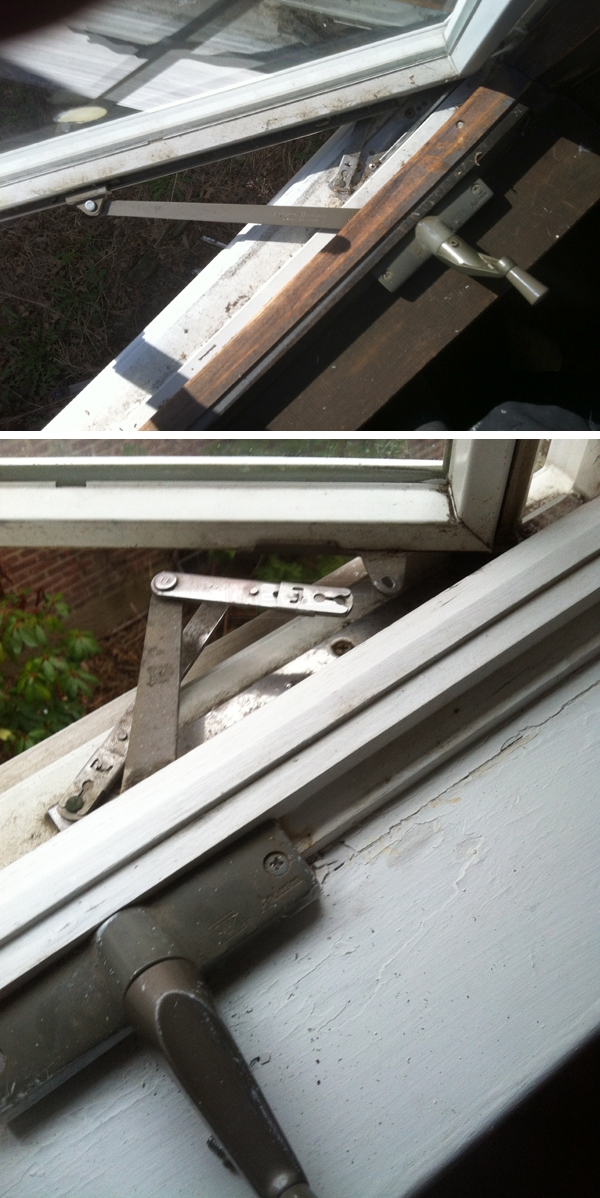 User submitted photos of a window operator.