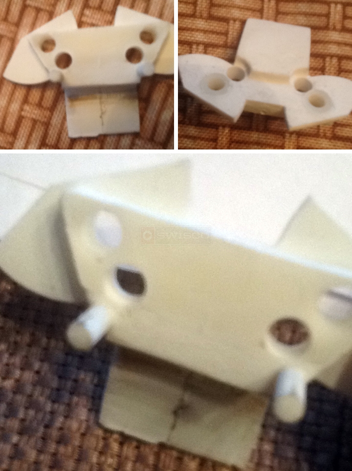 User submitted photos of a tie bar guide.