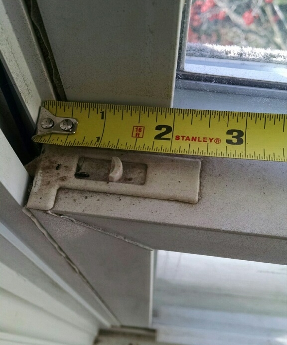 User submitted a photo of a tilt latch.