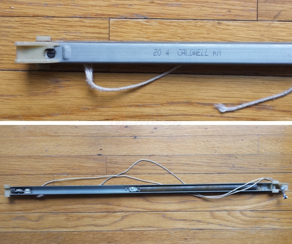 User submitted photos of a window balance.